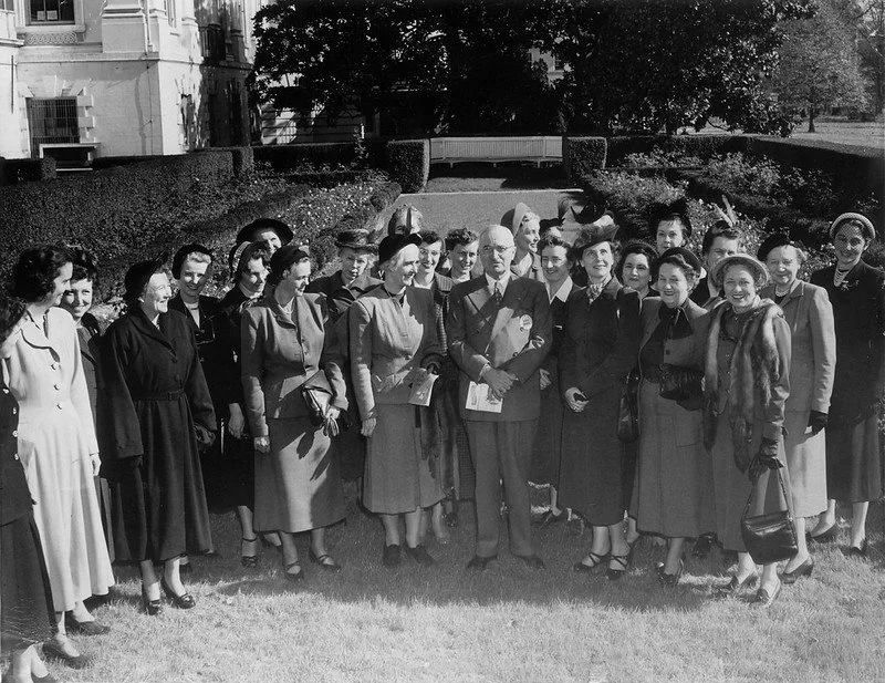 League Group Portrait with President Harry Truman, September 17, 1945