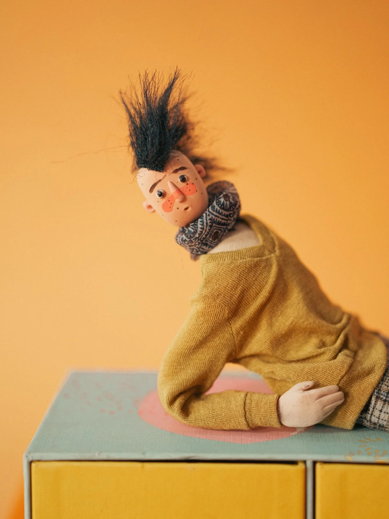 I&rsquo;ve always been interested in characters that are sort of defined, yet still in a process of becoming. The stillness of photography makes them appear complete, but they are actually ever changing, through changes in posture, clothes or appeara