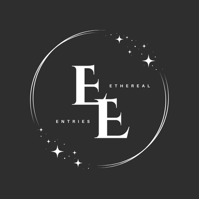 Graphic with the word "Ethereal" and two large overlapping letters "E" on a dark background, surrounded by stars and curved lines.