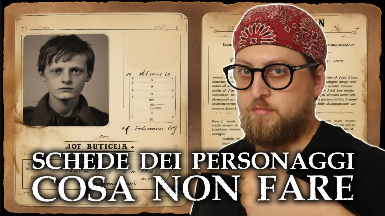 VIDEO: Non fare questo errore con le schede dei tuoi personaggi!