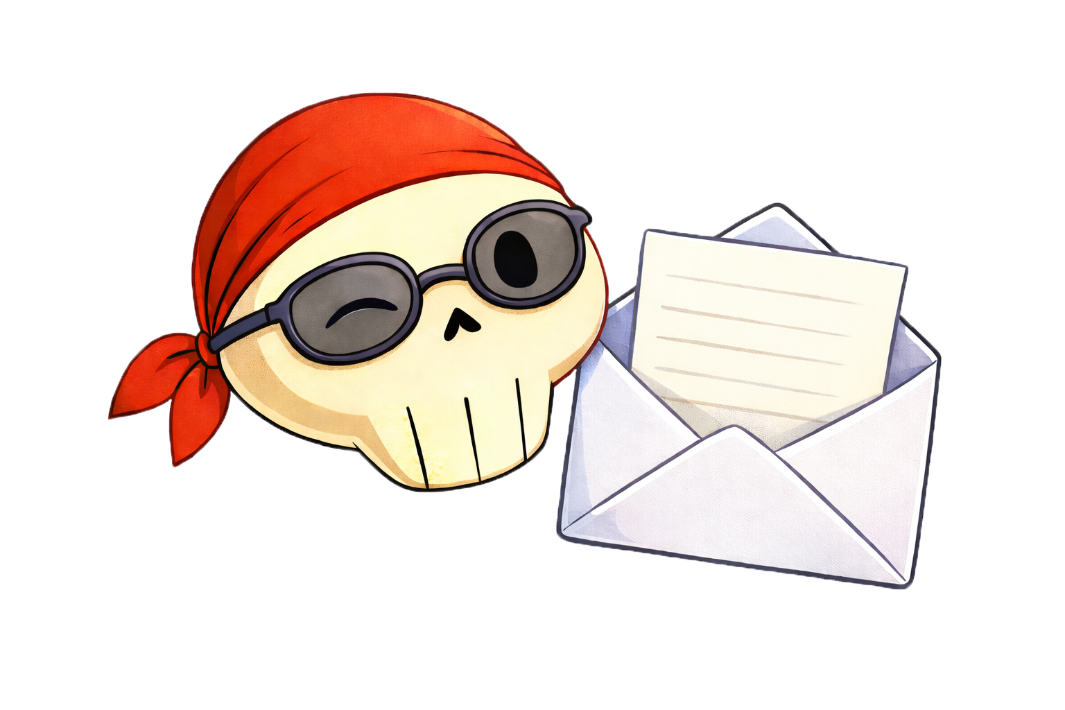 Icona con la mascotte di Alvin Miller per la sezione Newsletter