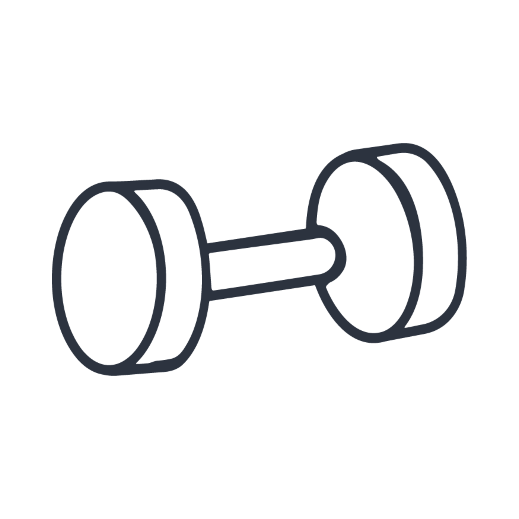Outline drawing of a halved tomato with two internal circuit gears.