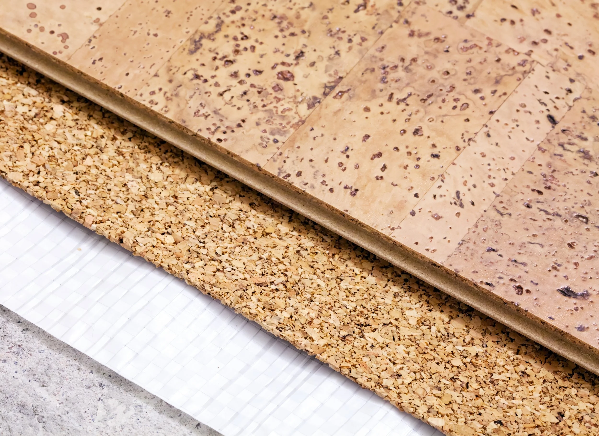 cork flooring install