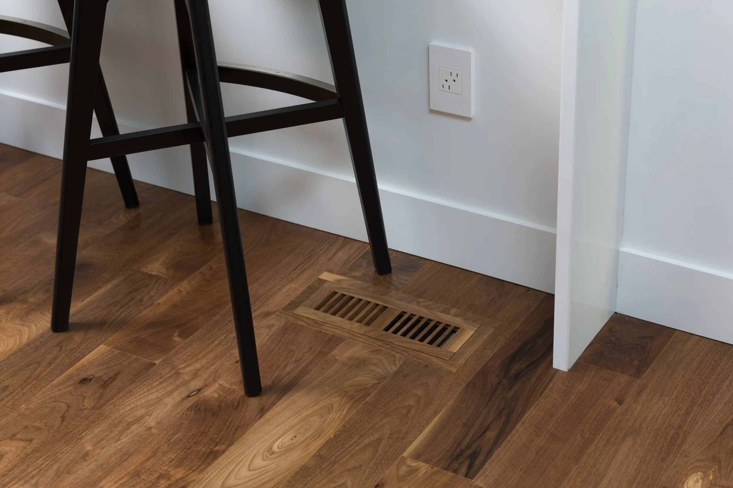 hardwood flooring walnut