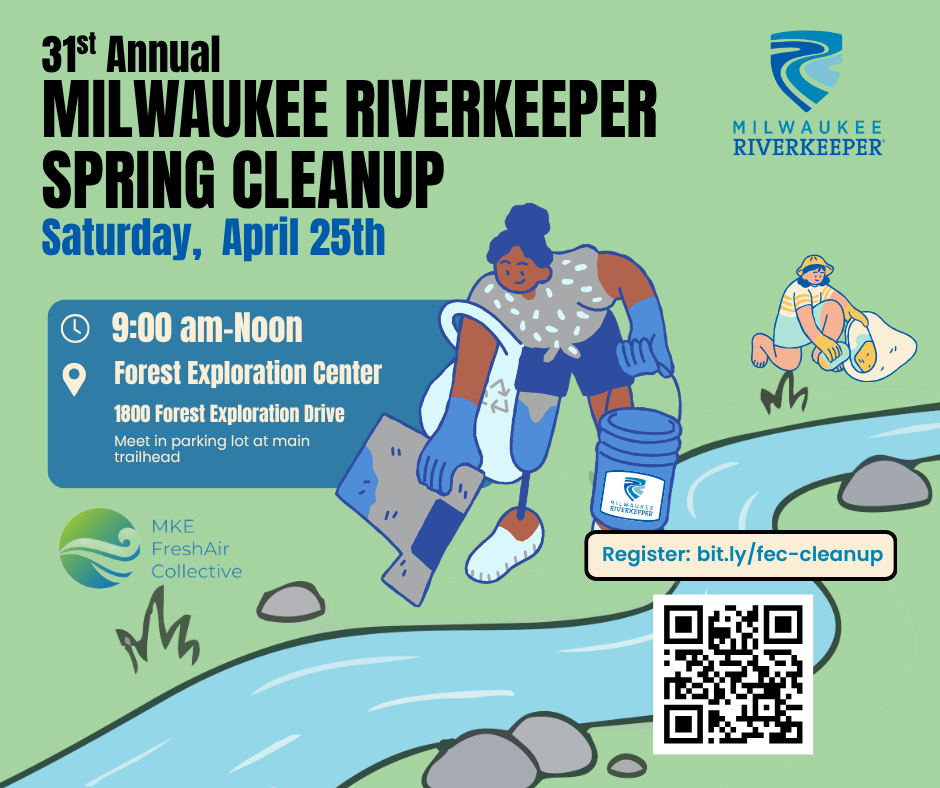 31st annual Milwaukee Riverkeeper Spring Cleanup