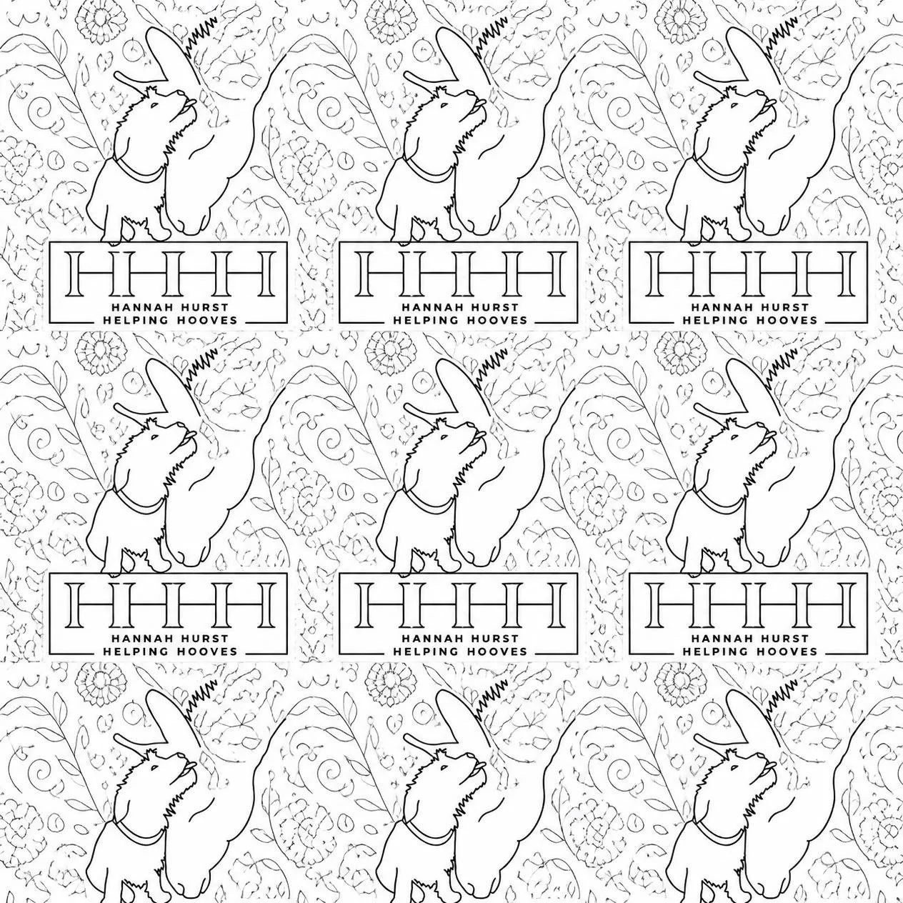Herd Colouring Pages