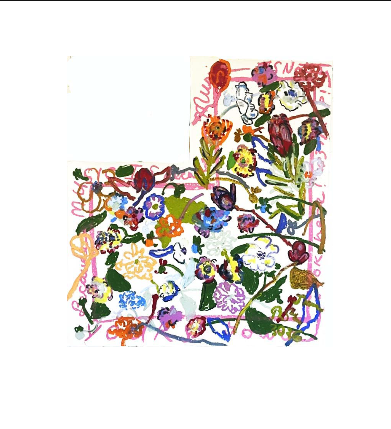 New 2026 Asymmetrical Floral Painting