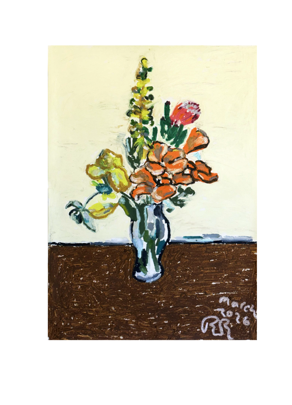 In Yellow Floral Work 2026