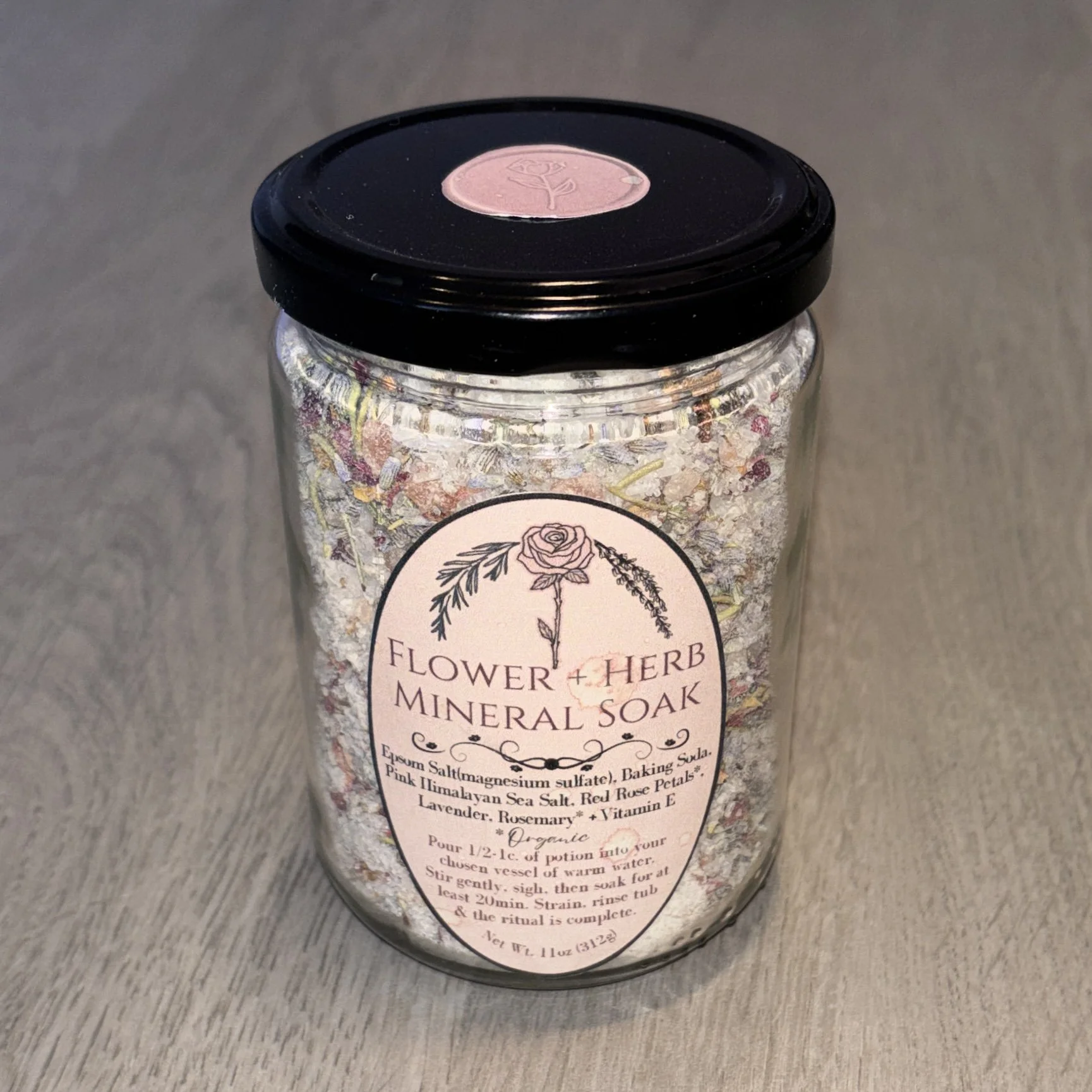 Flower + Herb Mineral Soak