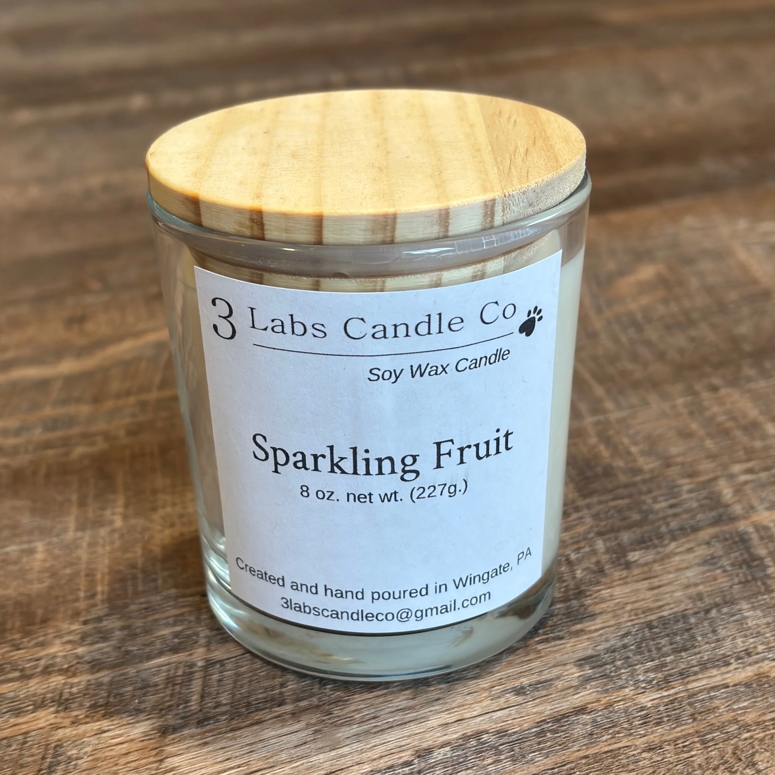 Sparkling Fruit • Soy Wax Candle