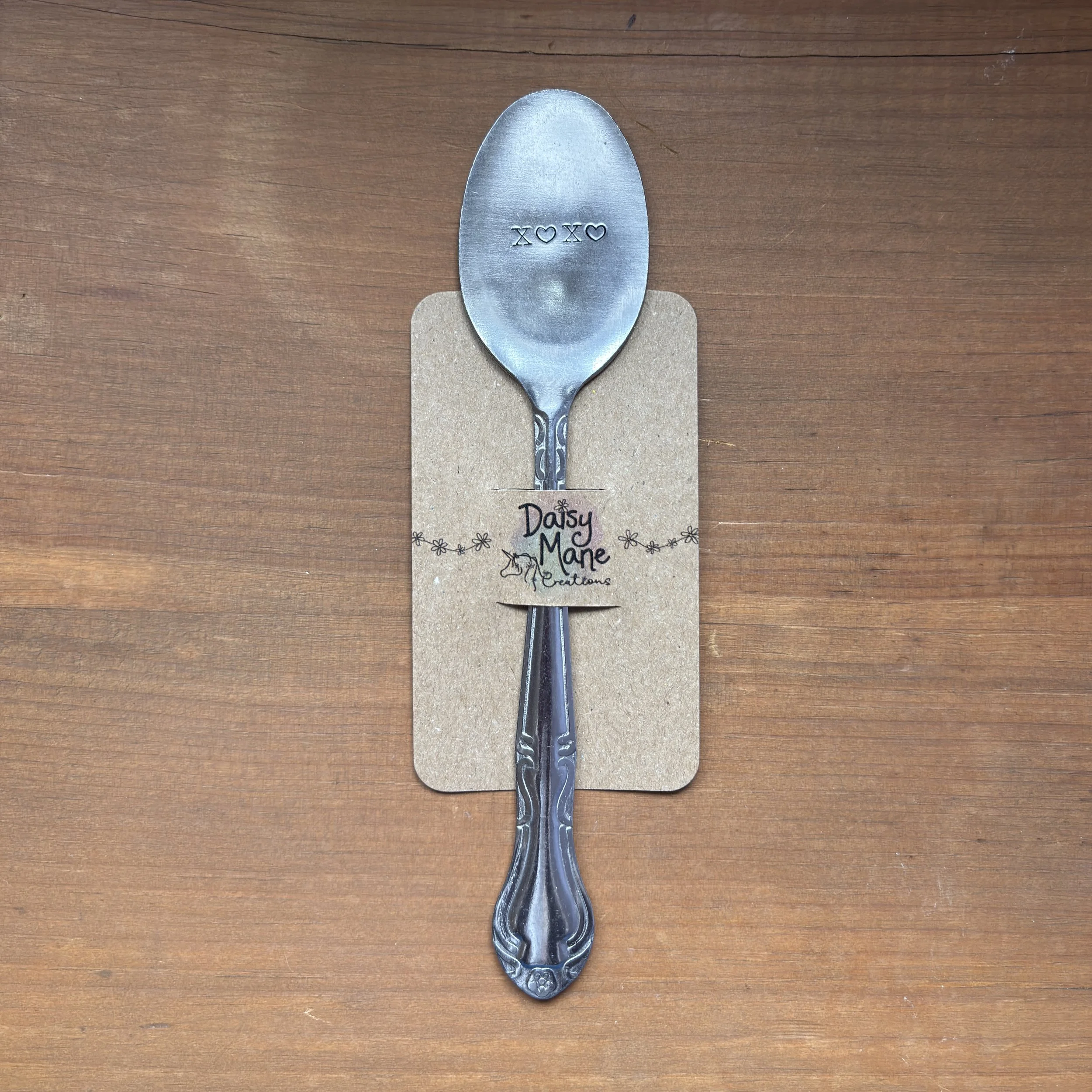 "XOXO" Spoon Plant Marker