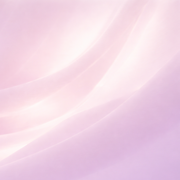 Abstract image with soft pink and purple hues, featuring flowing light streaks and gentle gradients.