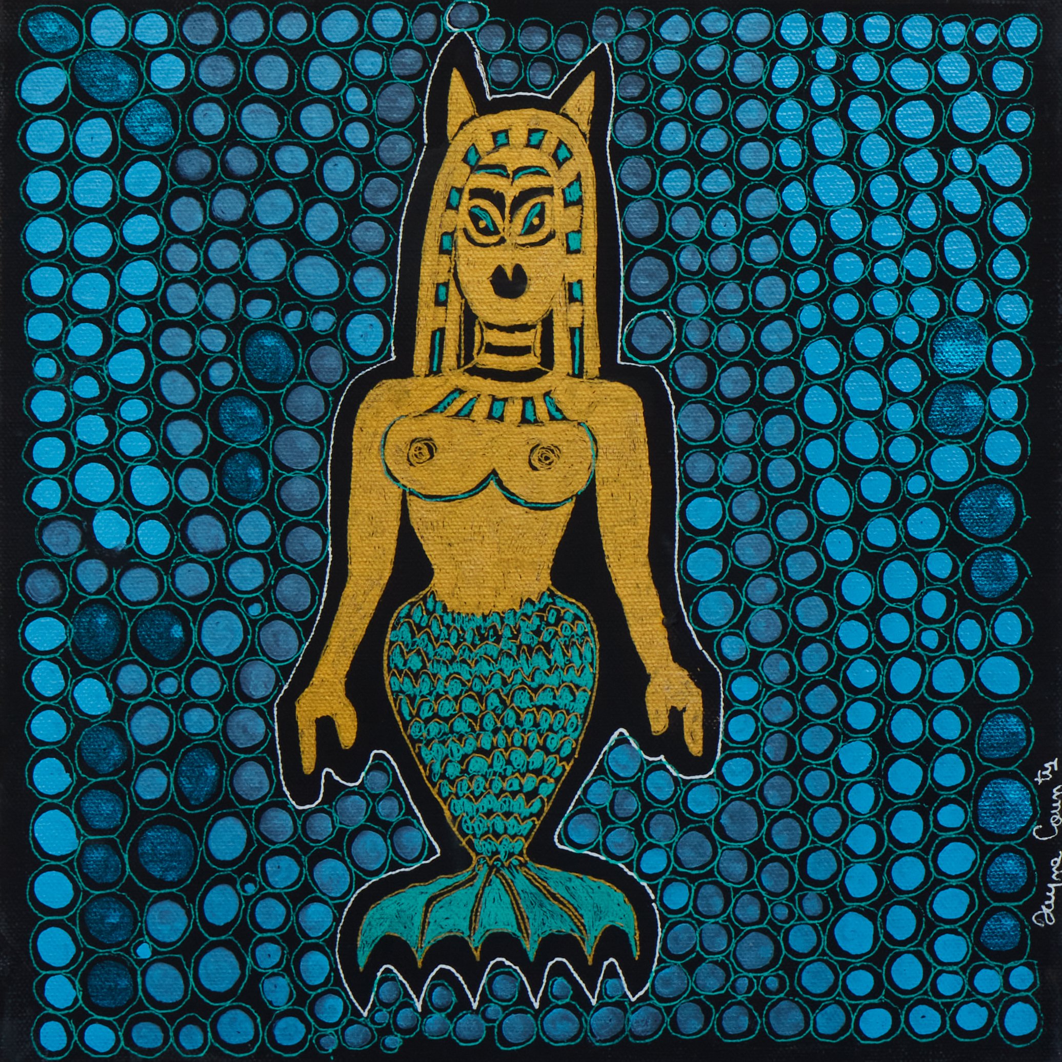 Mermaid Bastet #47, 2020