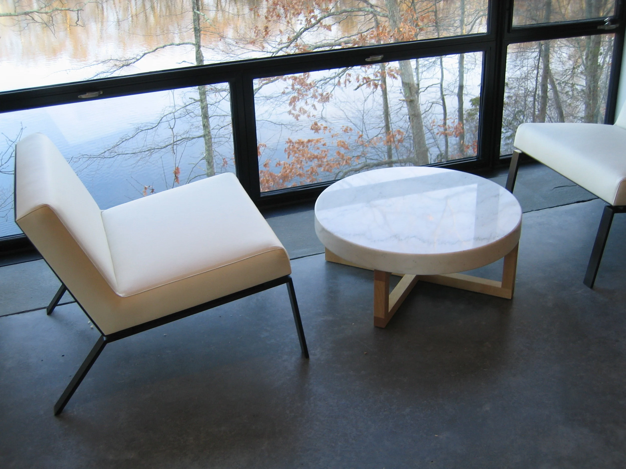 Pollak charirs and round marble.JPG