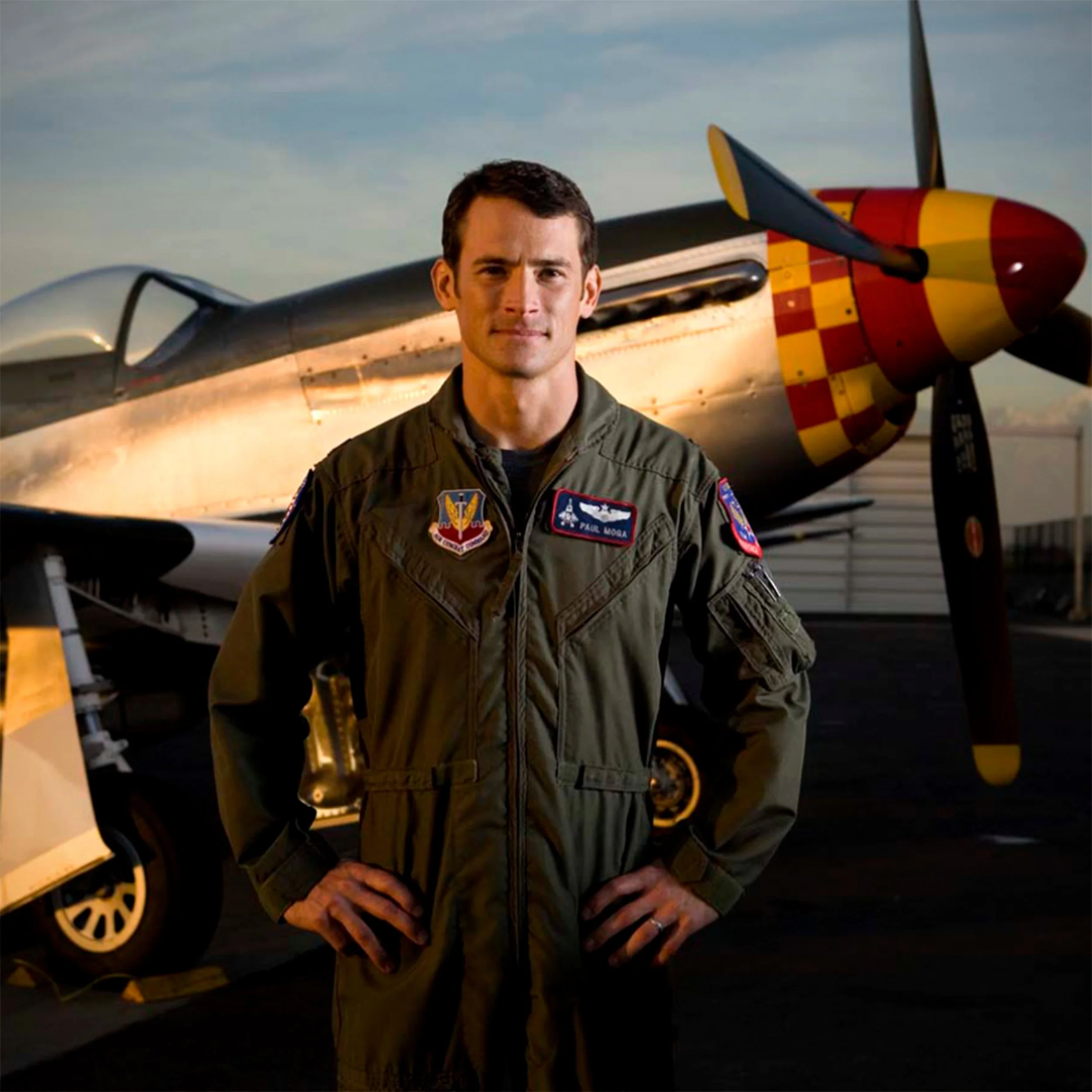 Paul Moga, test pilot