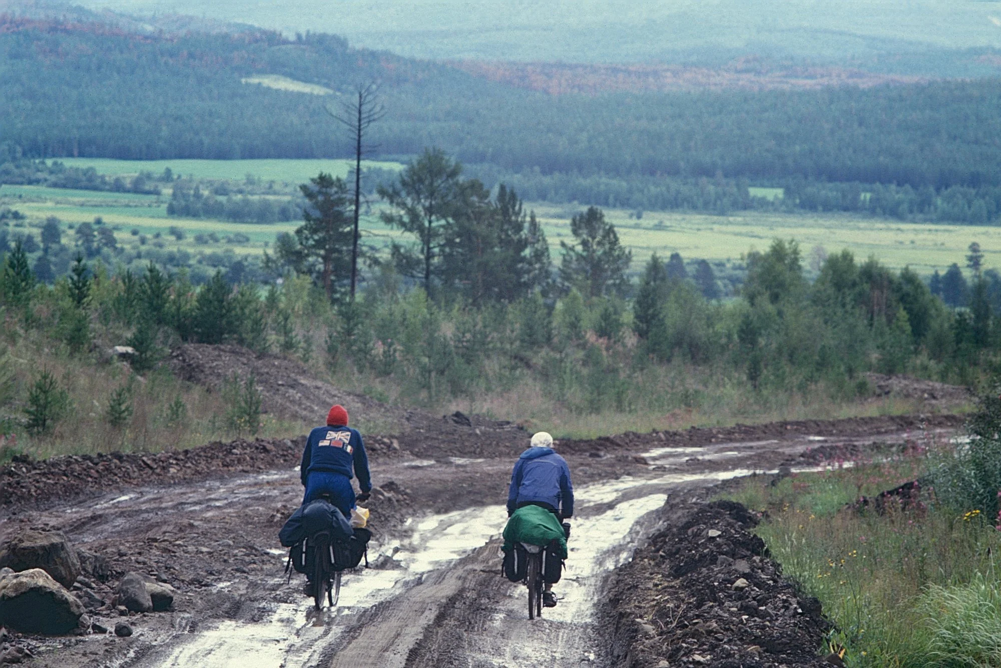 The first of many rainy days to come.