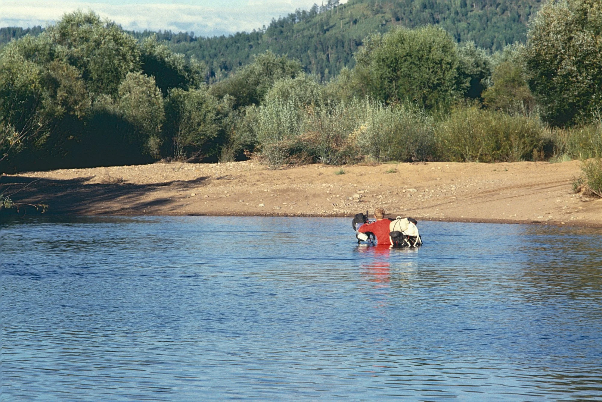 When we don't, we fall back on a proven tactical choice: send the shortest member of the group first. 