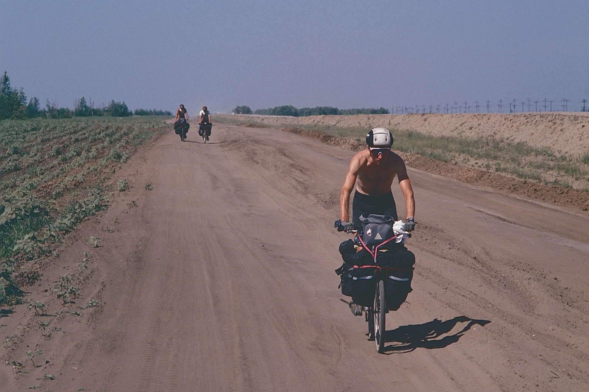 Battling the heat...