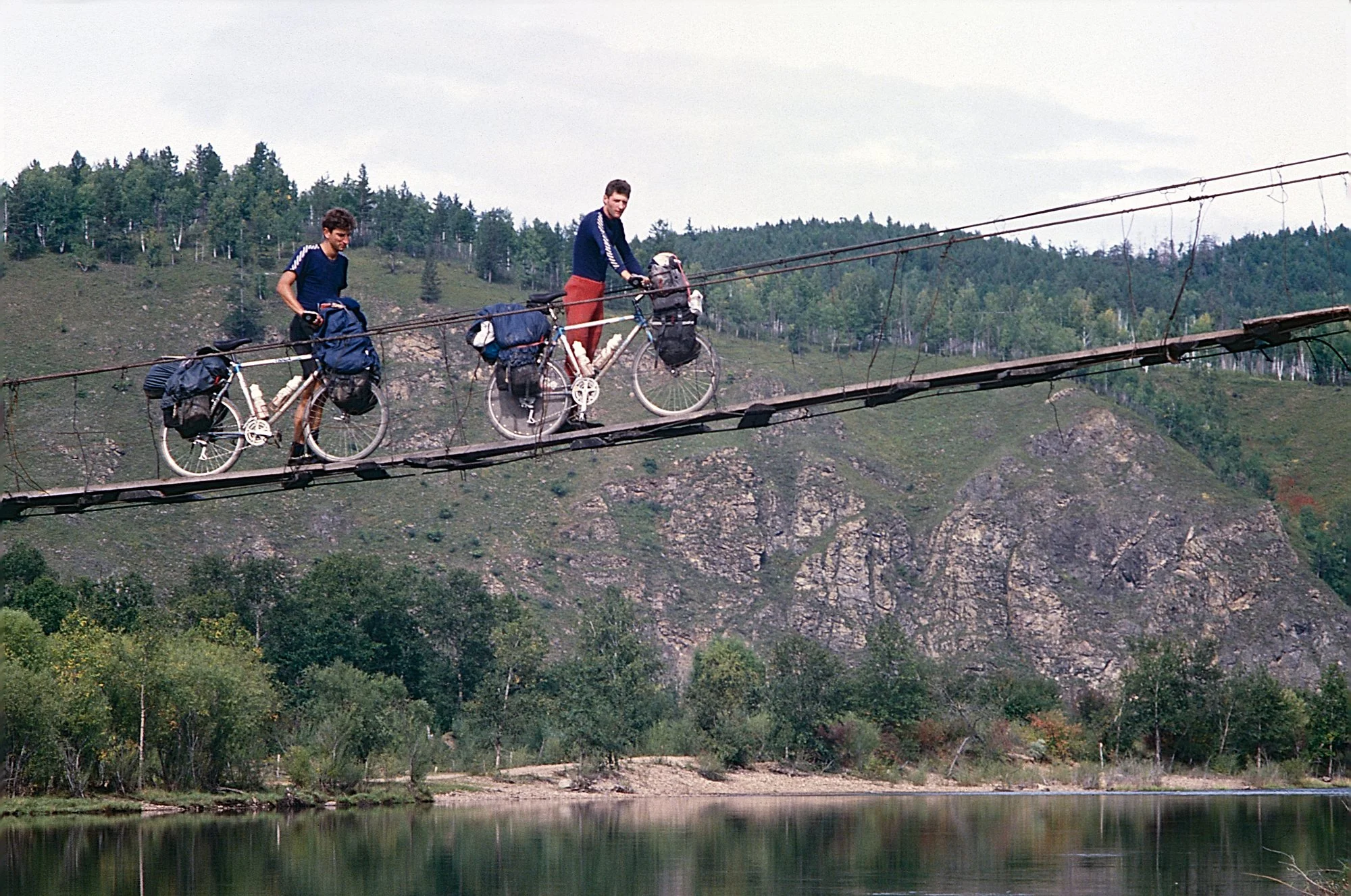 Sometime, we get a bridge.