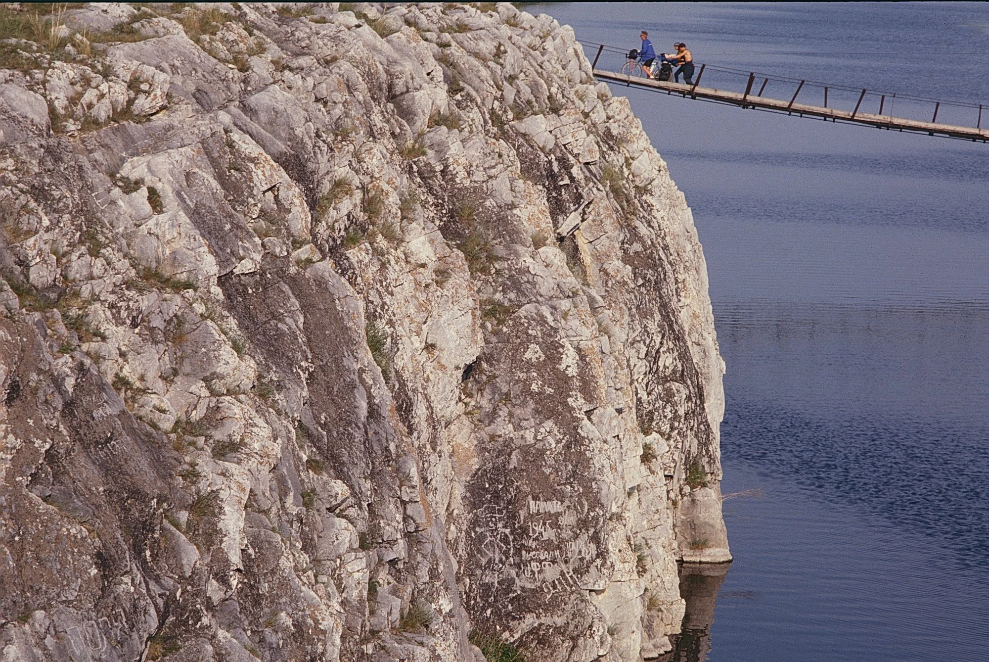 Bored after weeks of cycling flat and windswept plains, we decide to head south into Kazakhstan. A detour from our planned itinerary, which we hope will provide a new scenery and not set us back too much, as we need to cross Siberia before winter set