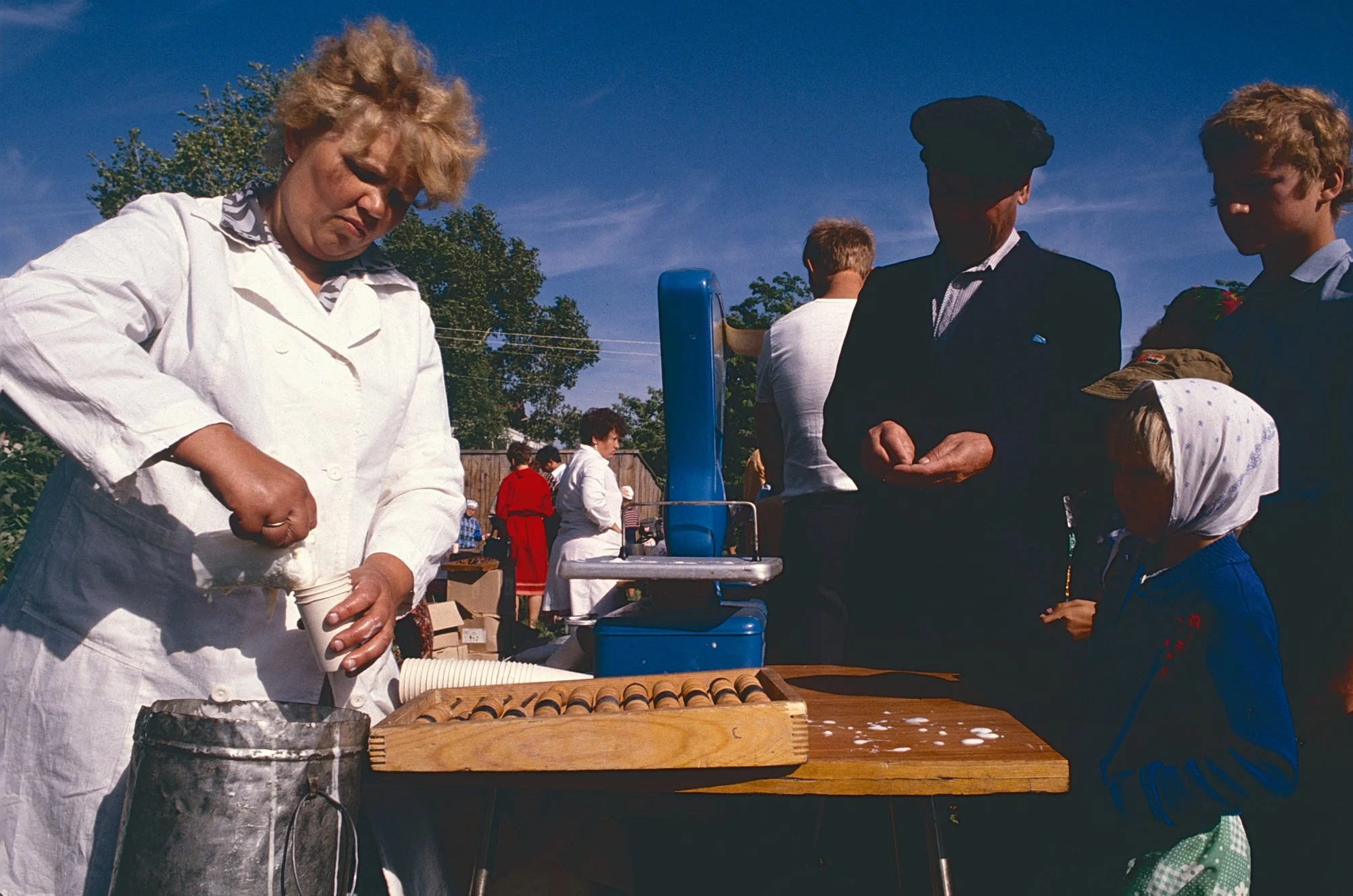 Ice cream (a rare delicacy)!