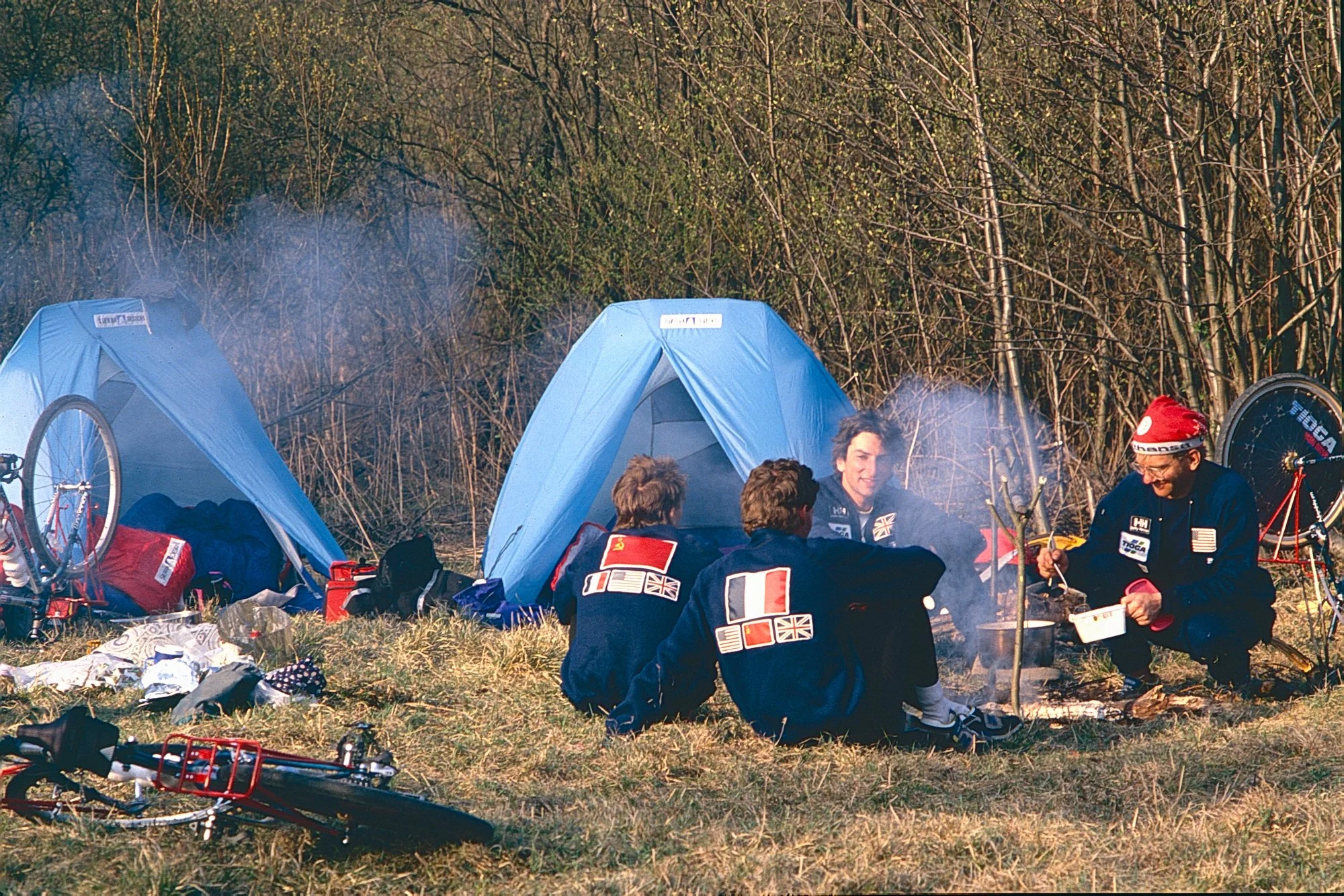 Half way between Leningrad and Moscow.