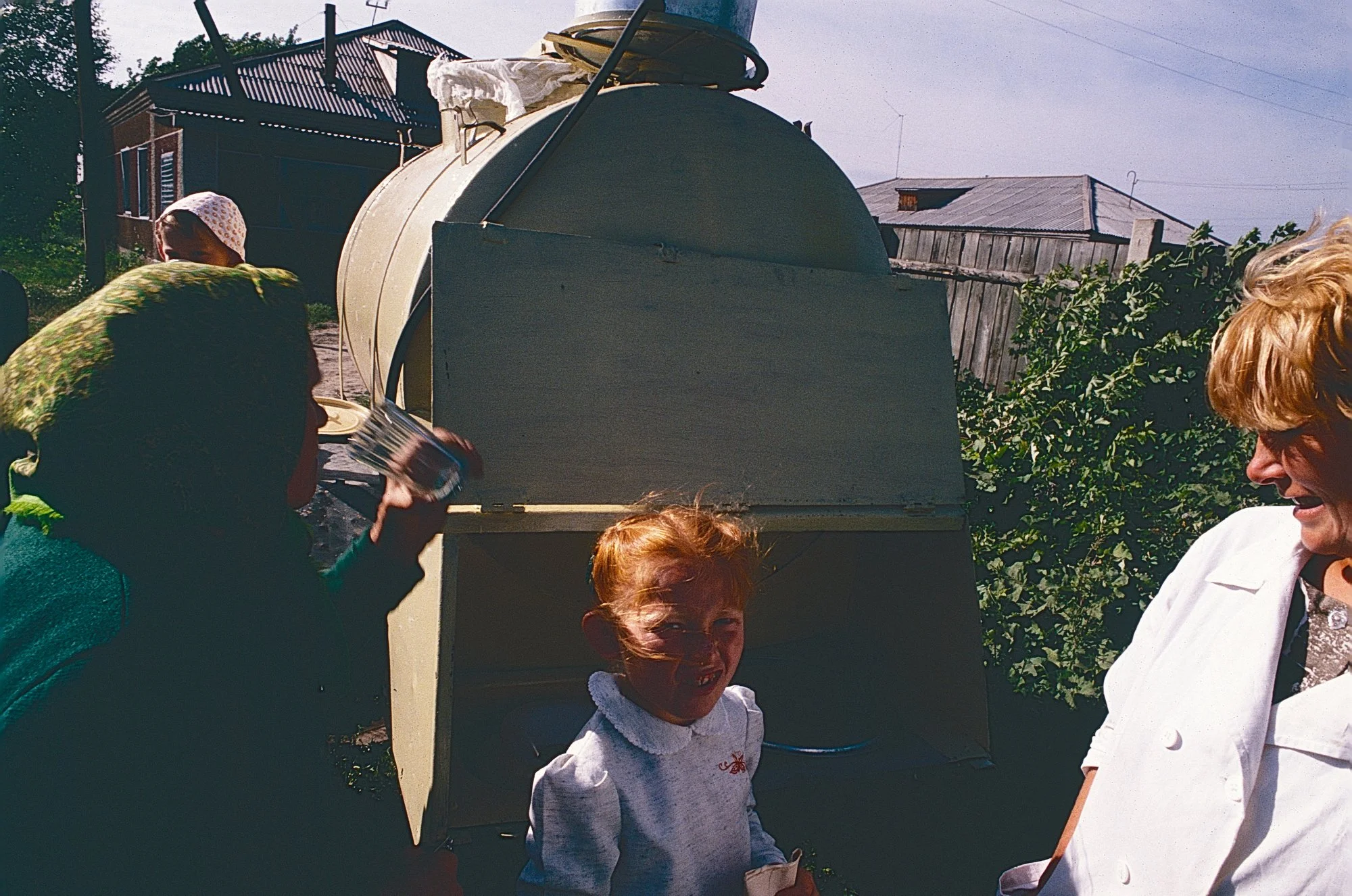 Kvas truck, Russian plains.