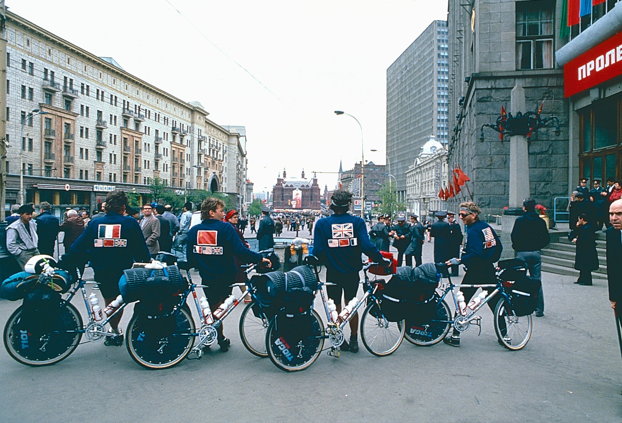 on May 1st, so we stopped by Red Square.
