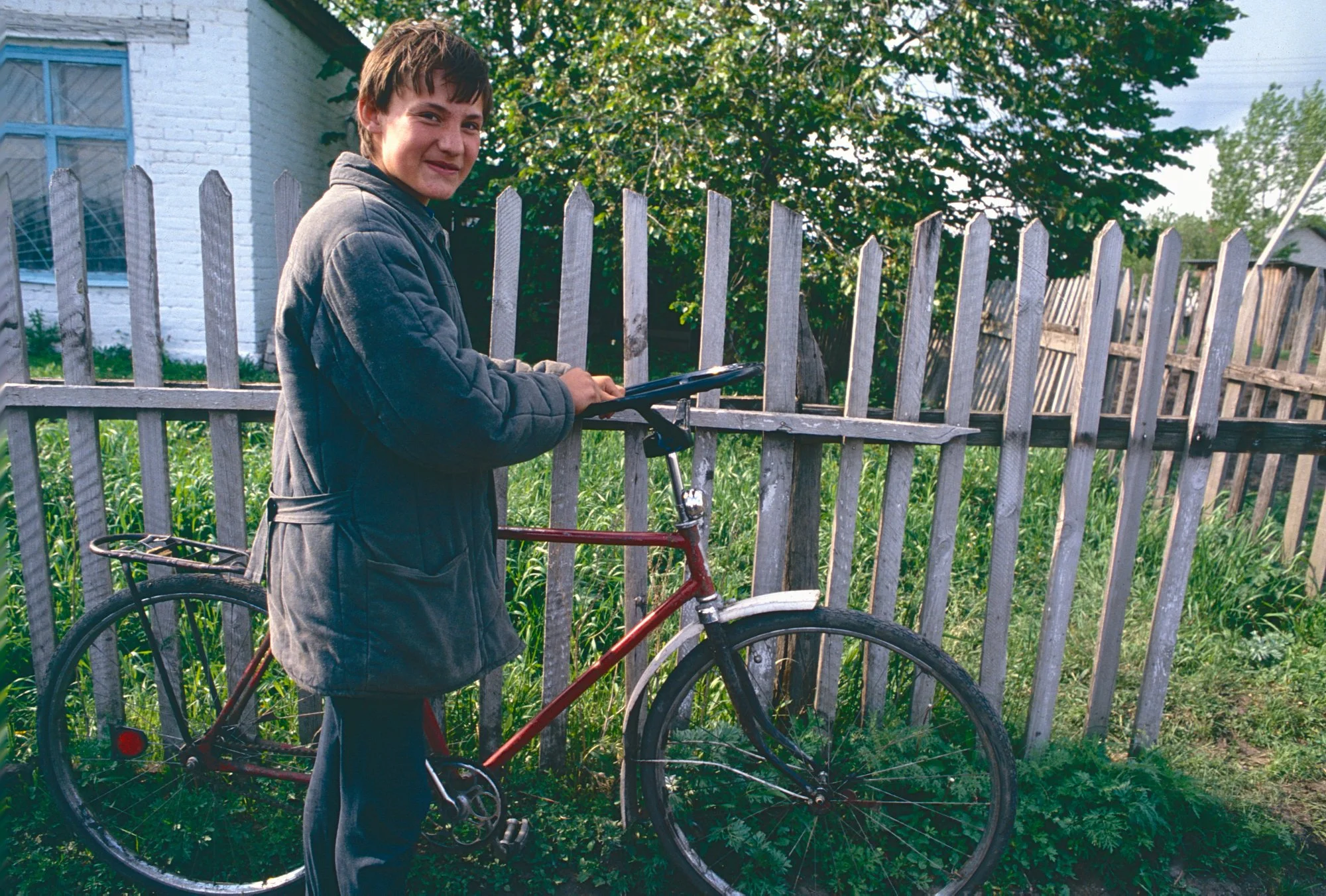 Russian handle bars.