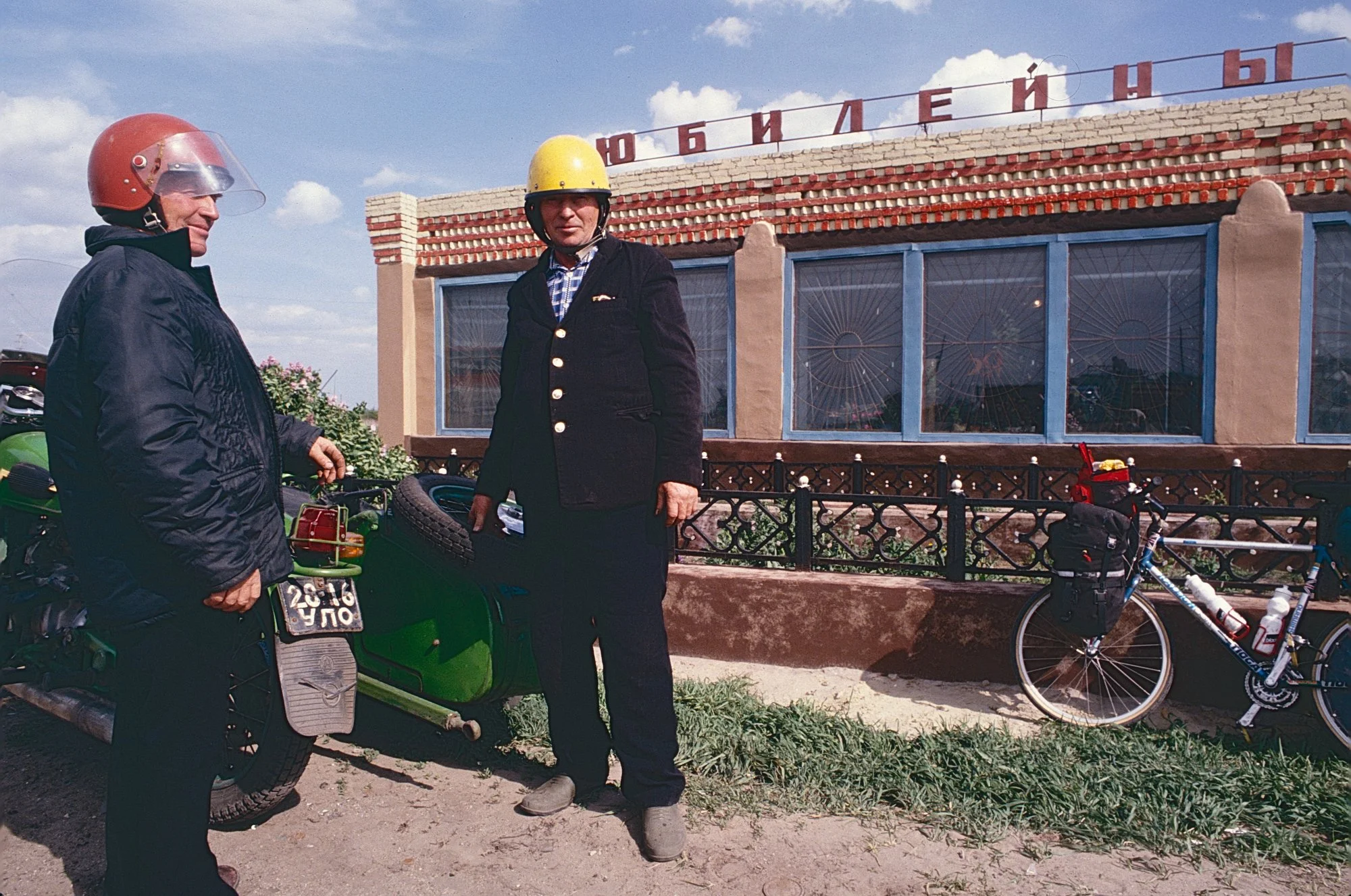 Local Ural sidecar riders.