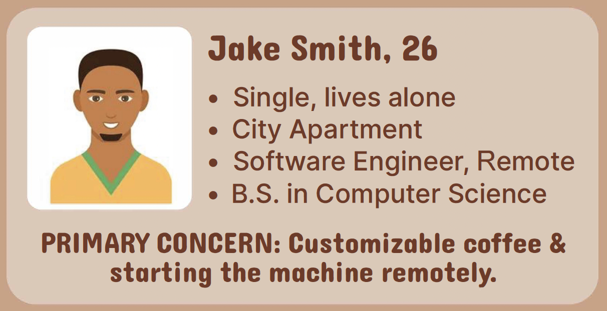 A digital avatar of a man with short dark hair, wearing a yellow shirt with green trim.