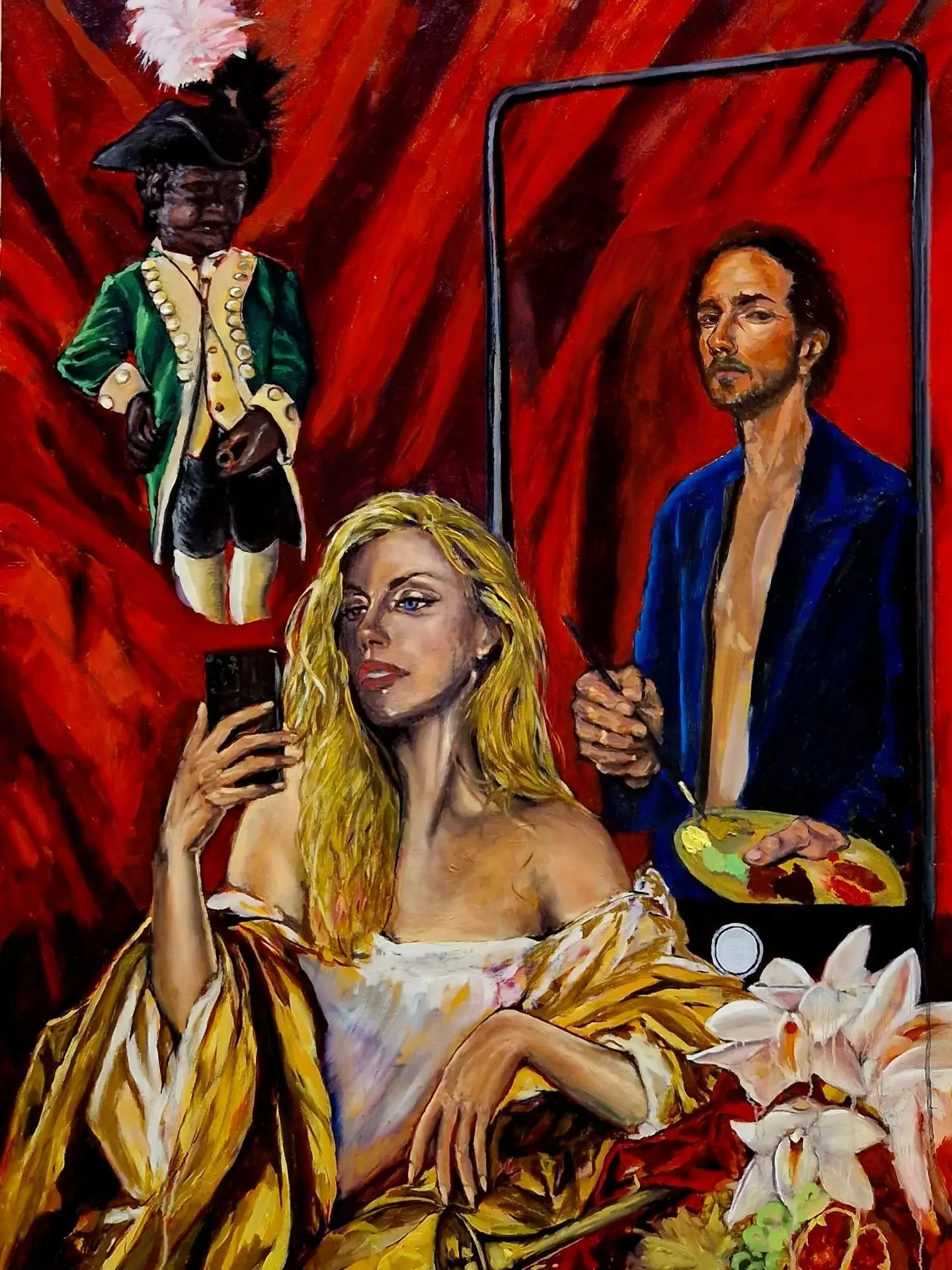 "Kira"  Oil on canvas, 100 × 70 cm 2026