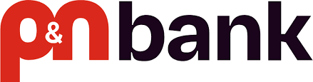 Logo of P&N Bank with red and black text on a white background.
