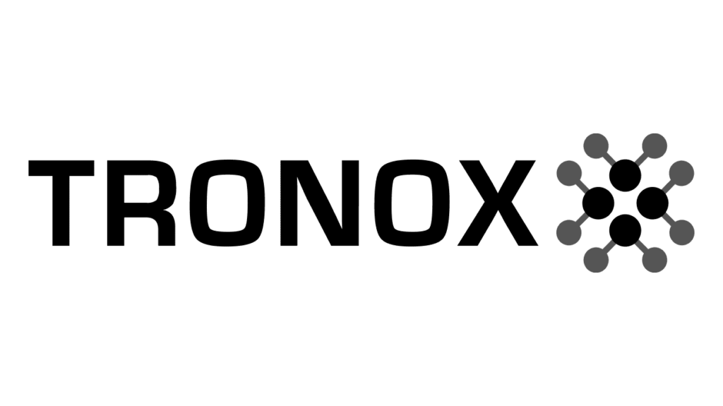 MMJ Electrical I TRONOX logo with a molecular structure icon on the right