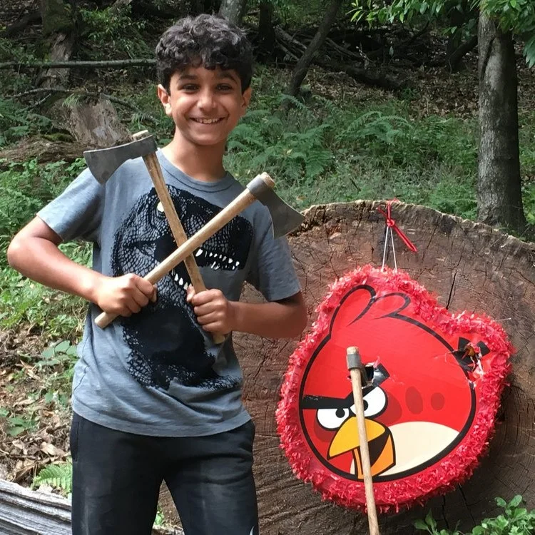 Our outdoor parties require face-coverings.