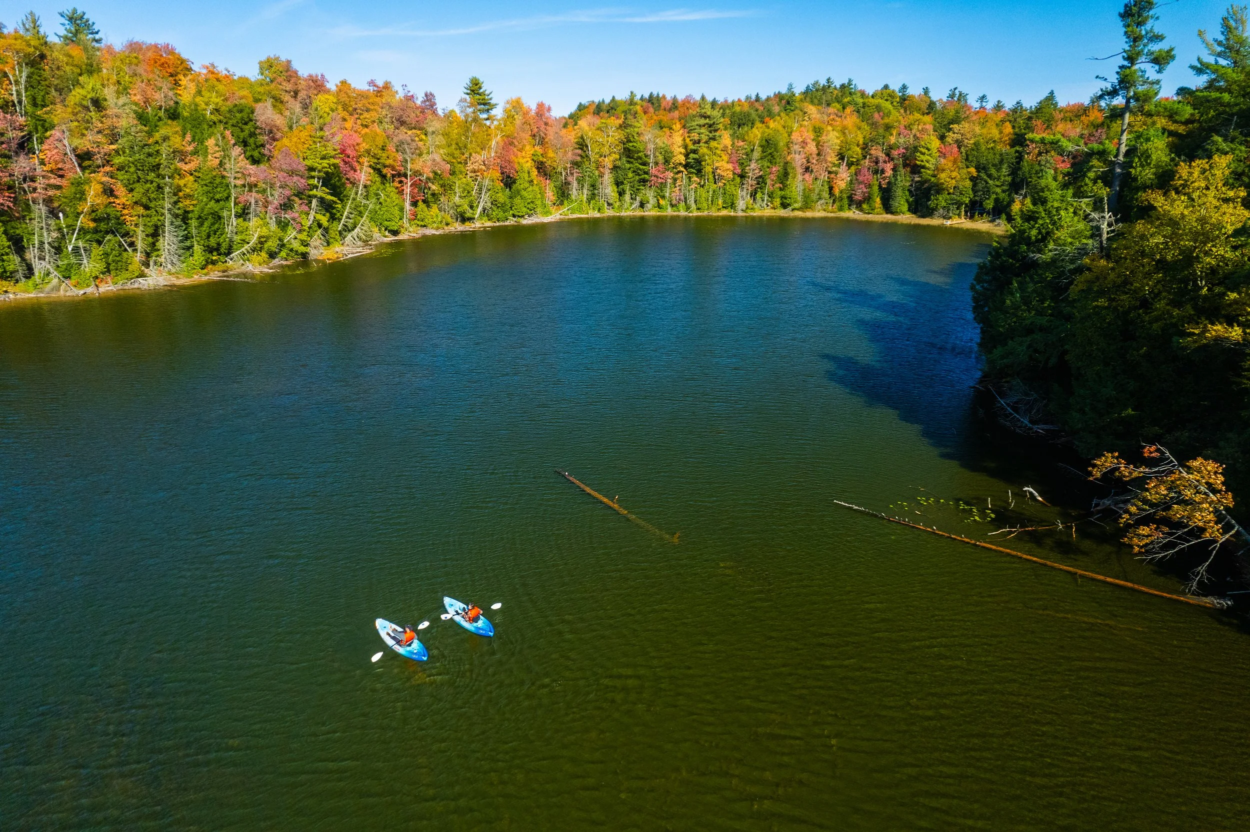 complimentary kayaks