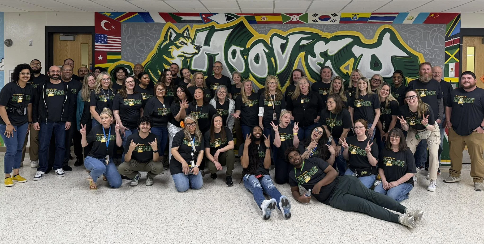 Image showing the Hoover High School staff