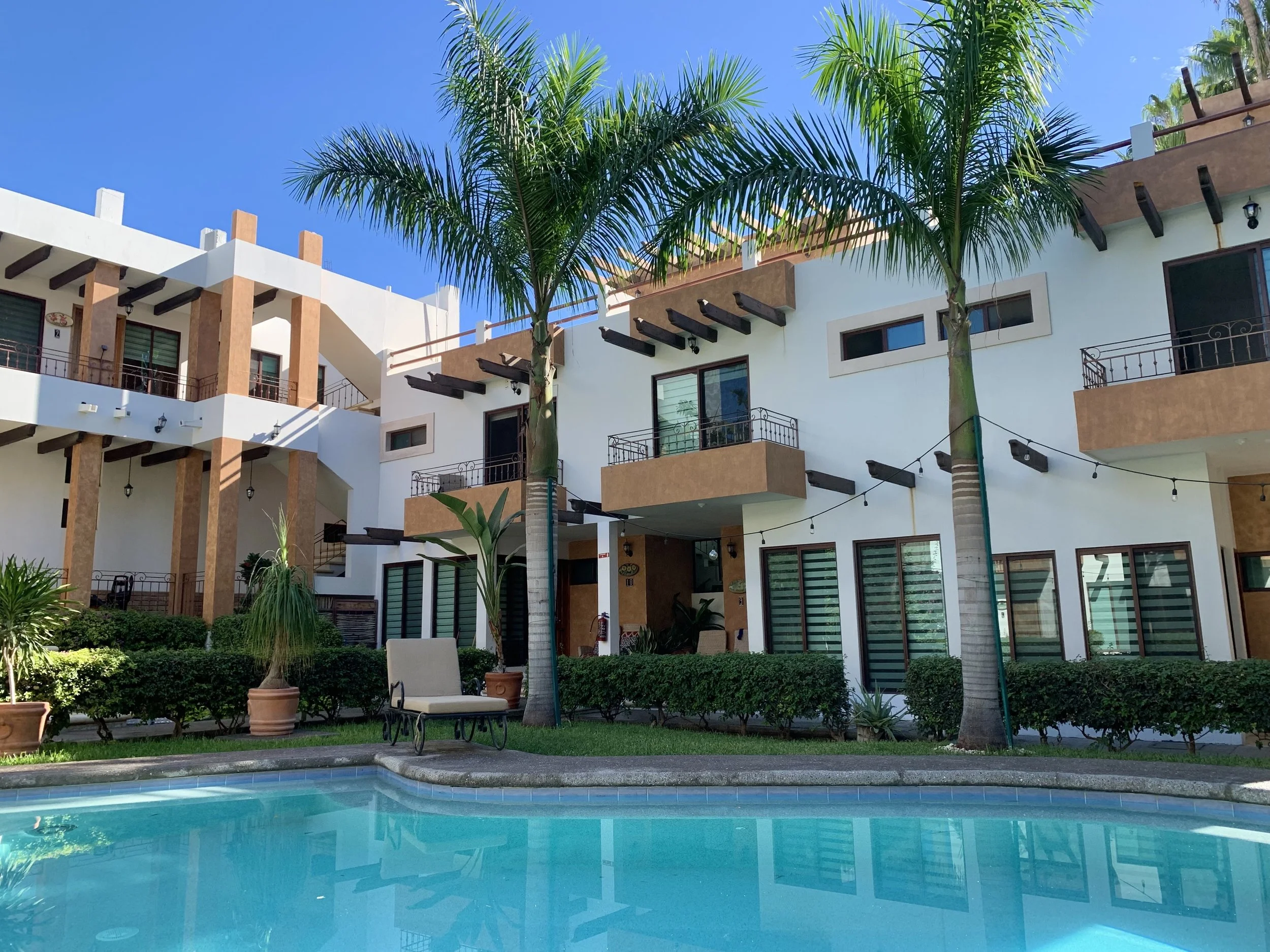 Private Compound with Pool