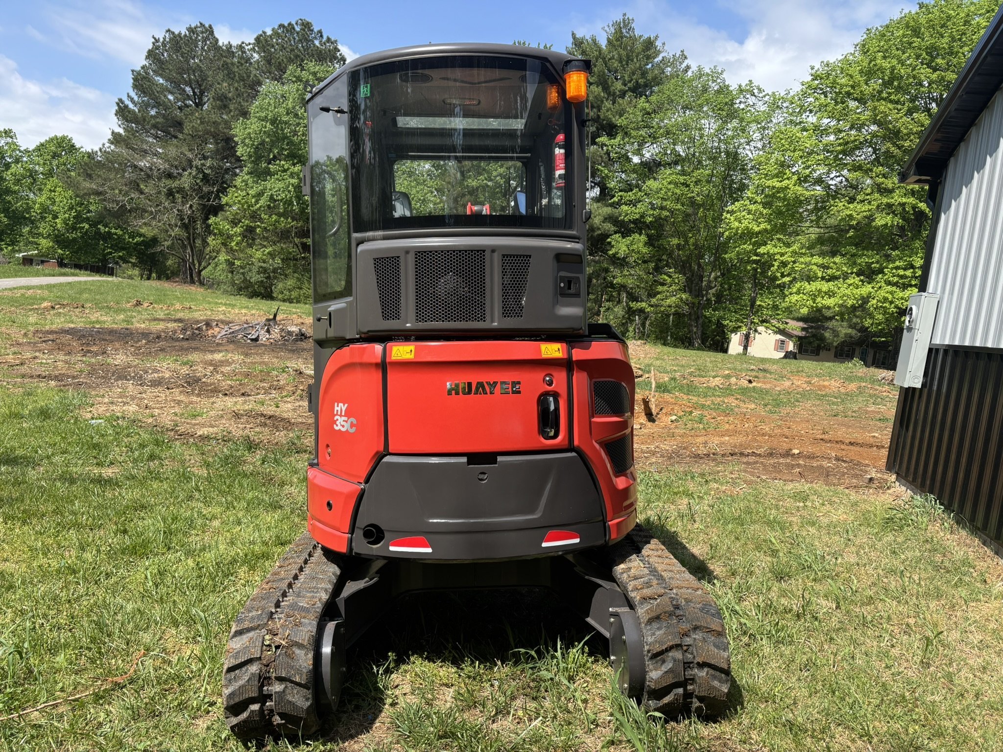 Huayee HY35C mini excavator for sale – TractorSource Altoona PA – view 3