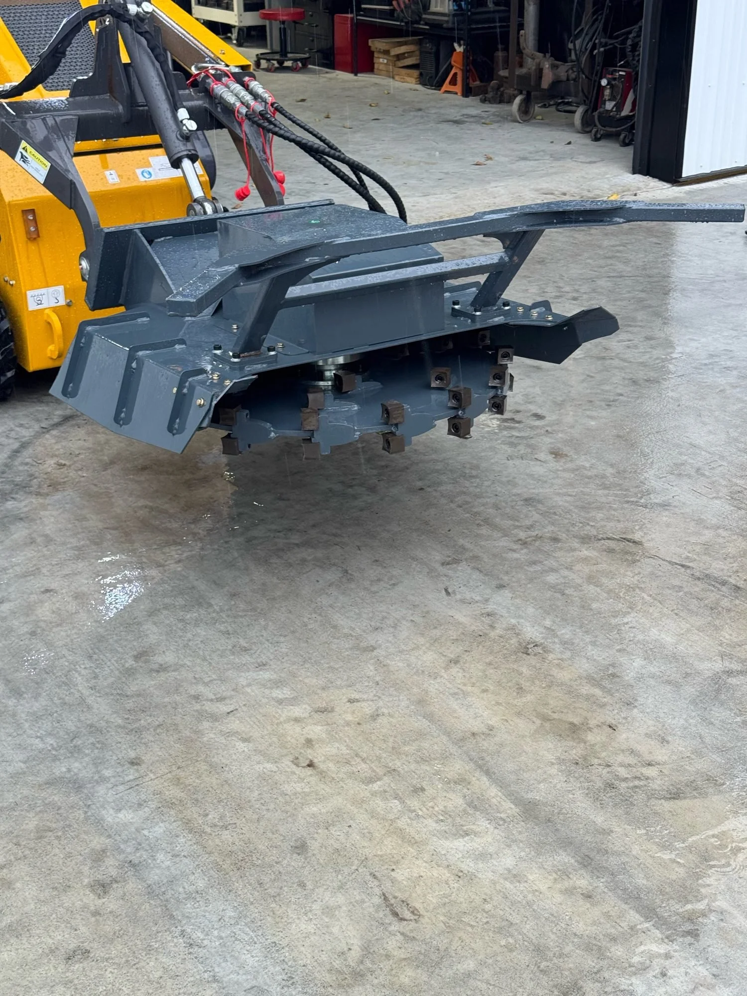 Mini skid steer disc mulcher 33 inch Altoona PA