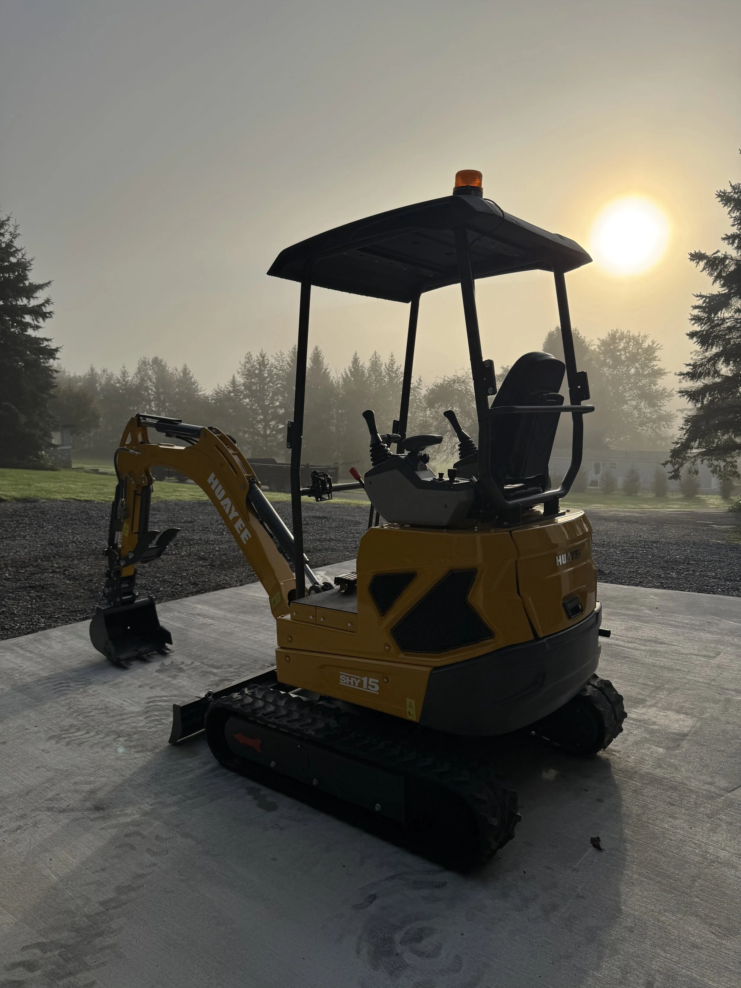Huayee SHY15 mini excavator for sale – TractorSource Altoona PA – view 15