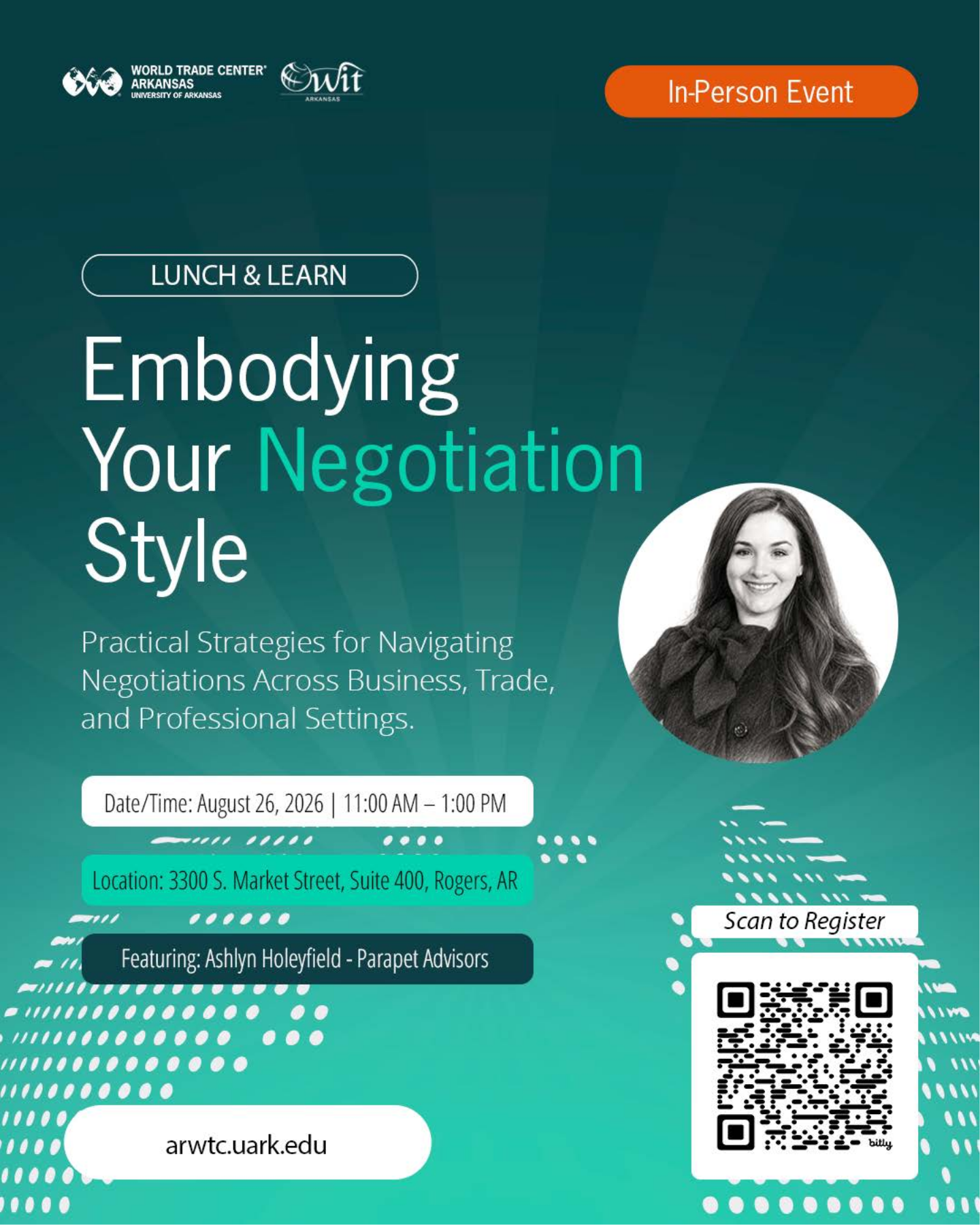 Lunch and Learn: Embodying Your Negotiation Style