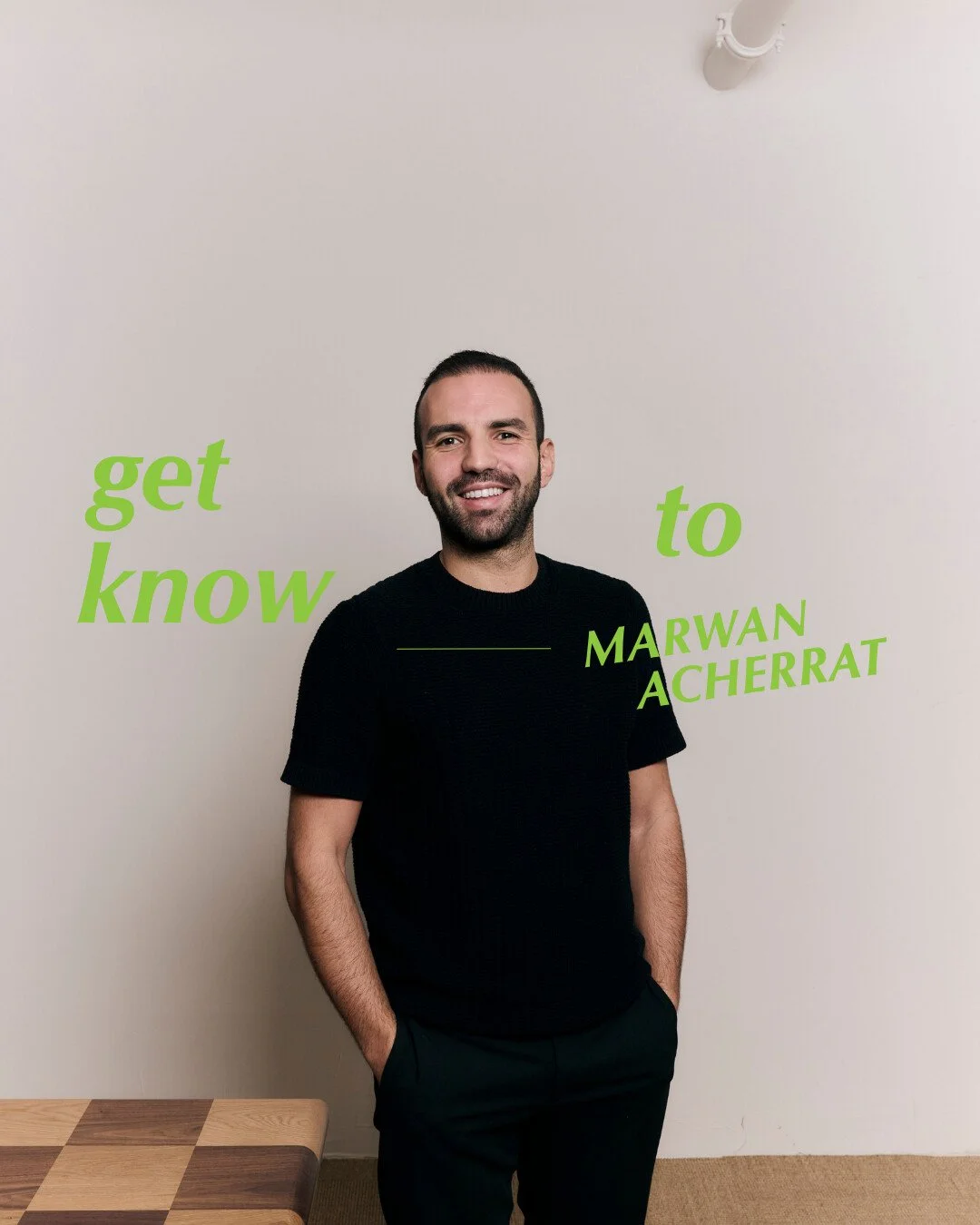 GET TO KNOW YOU: Marwan Acherrat, Senior Event Sales Manager.

Calm on the floor, considered in every detail.

Marwan brings authenticity, warmth and creativity to Cookes through thoughtful planning, trusted partnerships and a sharp eye for how an ev