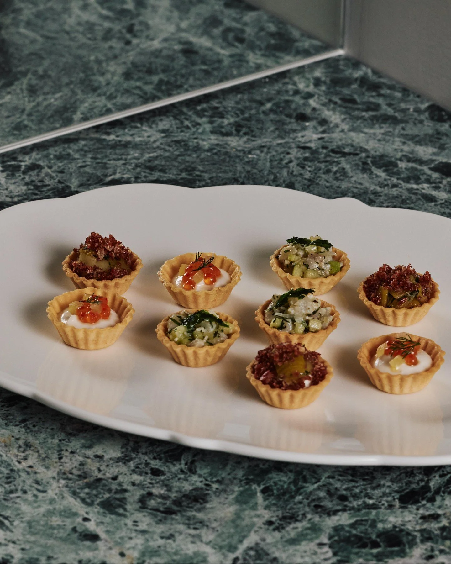 LUXURY CANAPES 

For our fashion clients and luxury brand partners, every detail matters.

Our Luxury Canap&eacute; Collection was created for events that call for something polished, refined and effortlessly considered - canap&eacute;s that feel at 