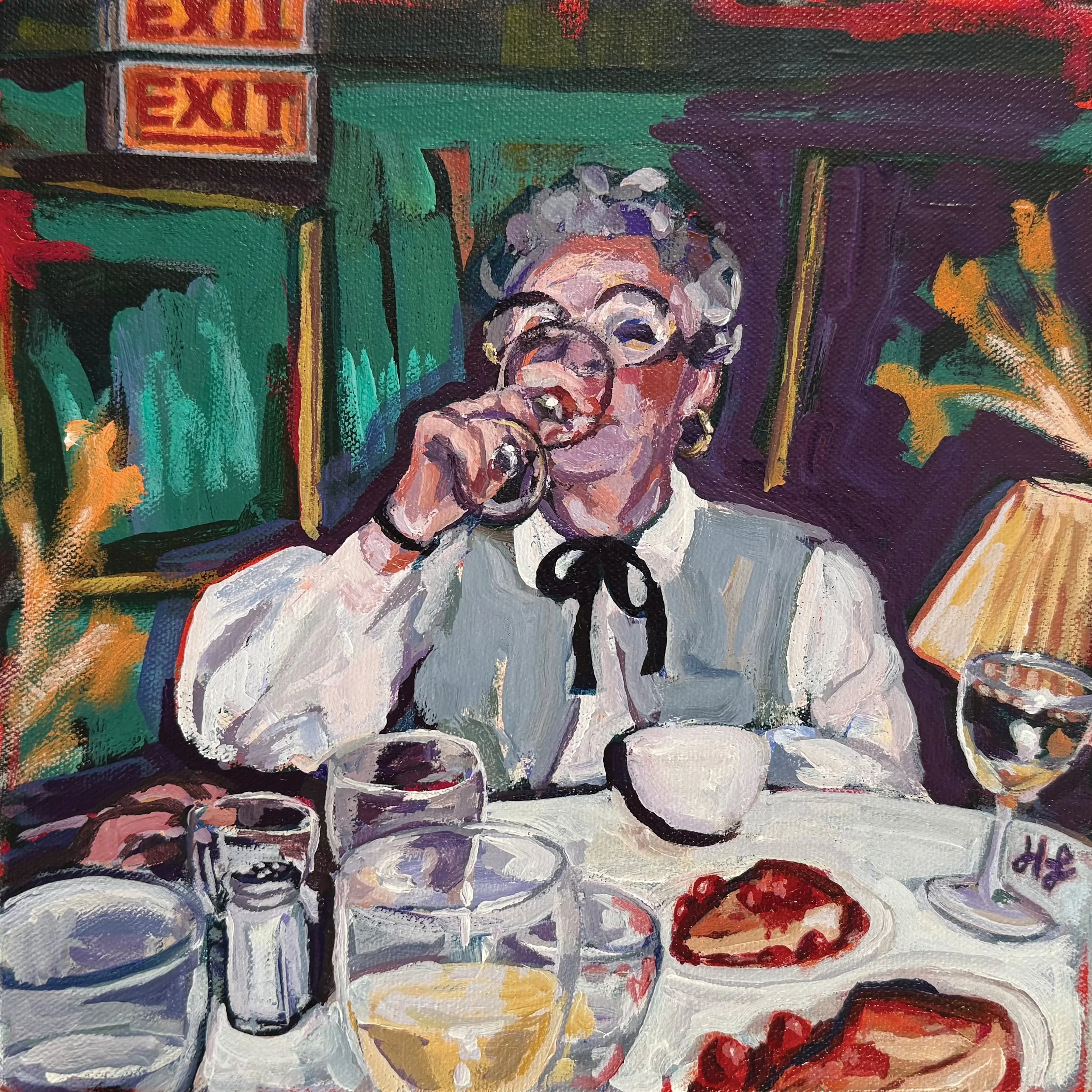 99 Reasons<em>Acrylic, 10 x 10, 2025</em><br> [PURCHASE PRINT]