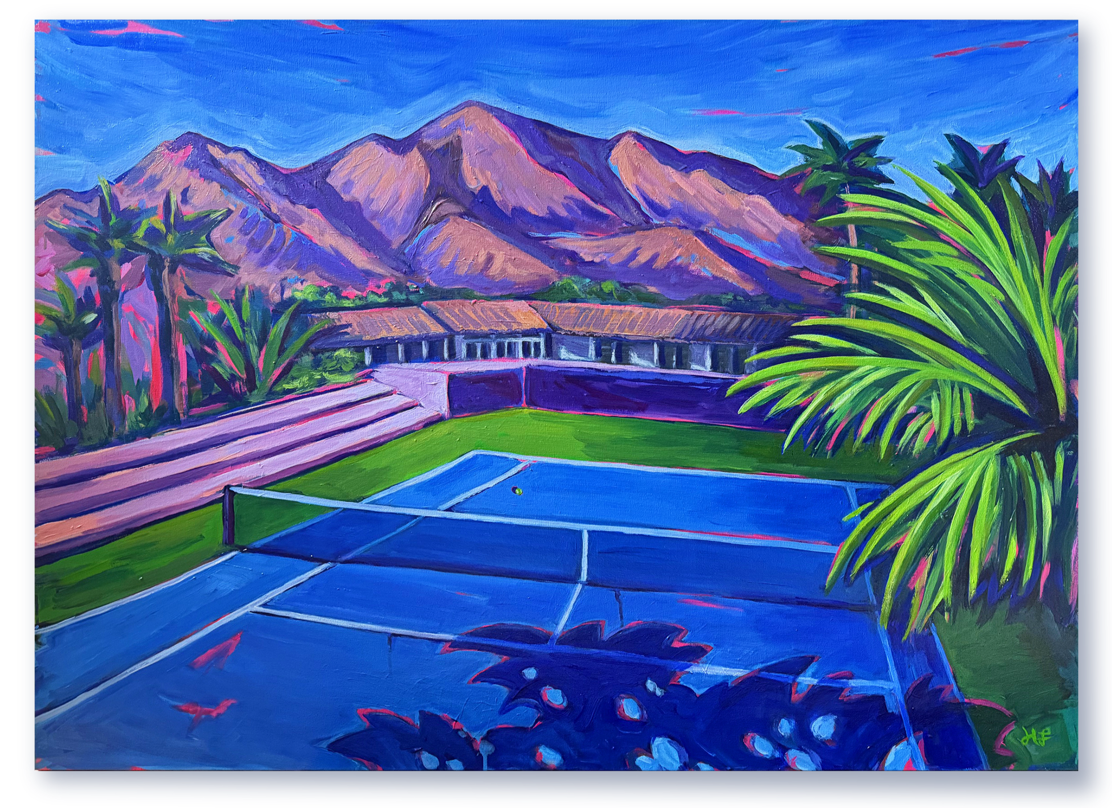Love-Love in Palm Springs<em>Acrylic, 36x48, 2025</em><br>