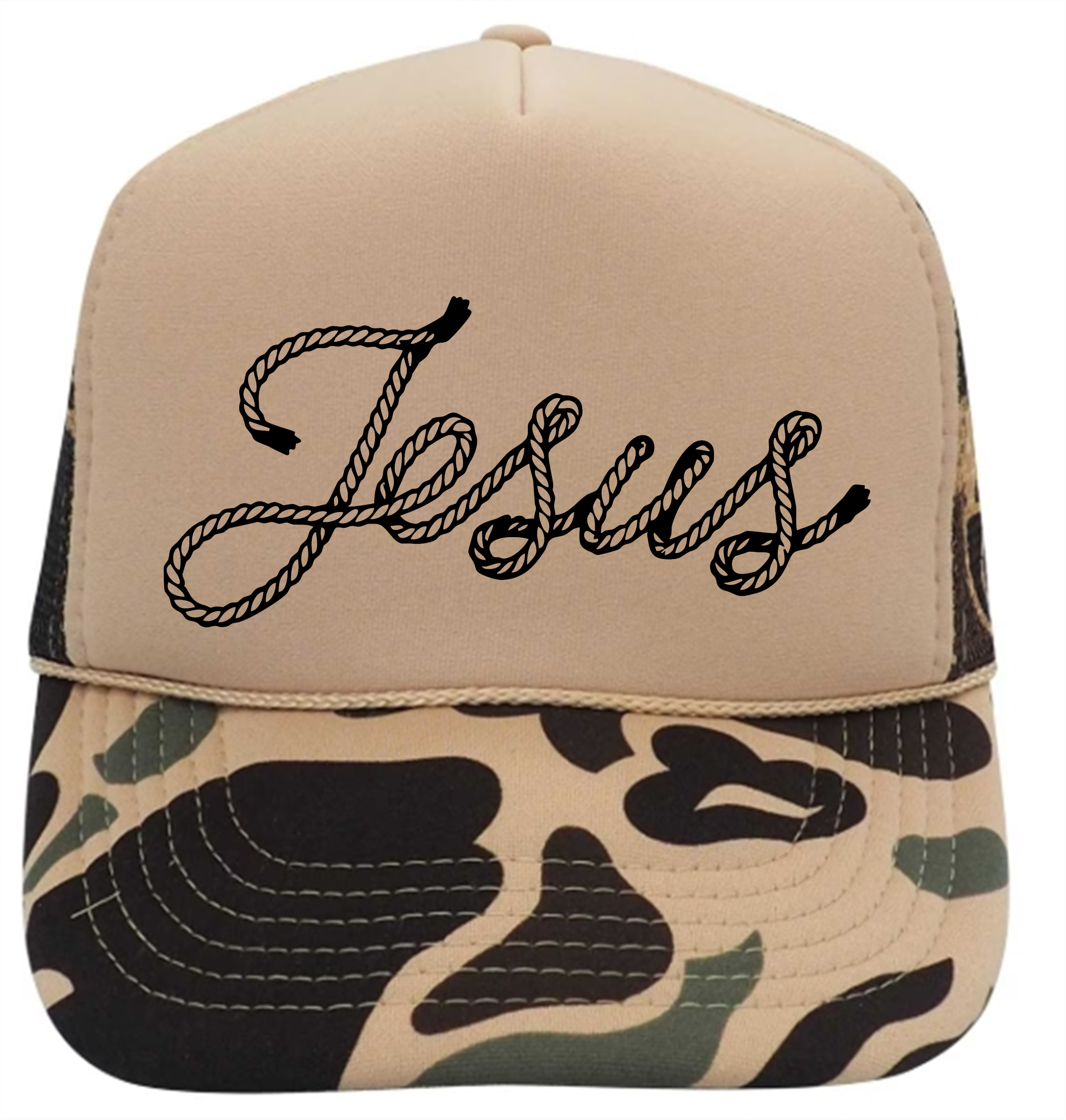 Jesus Rope Printed Hat