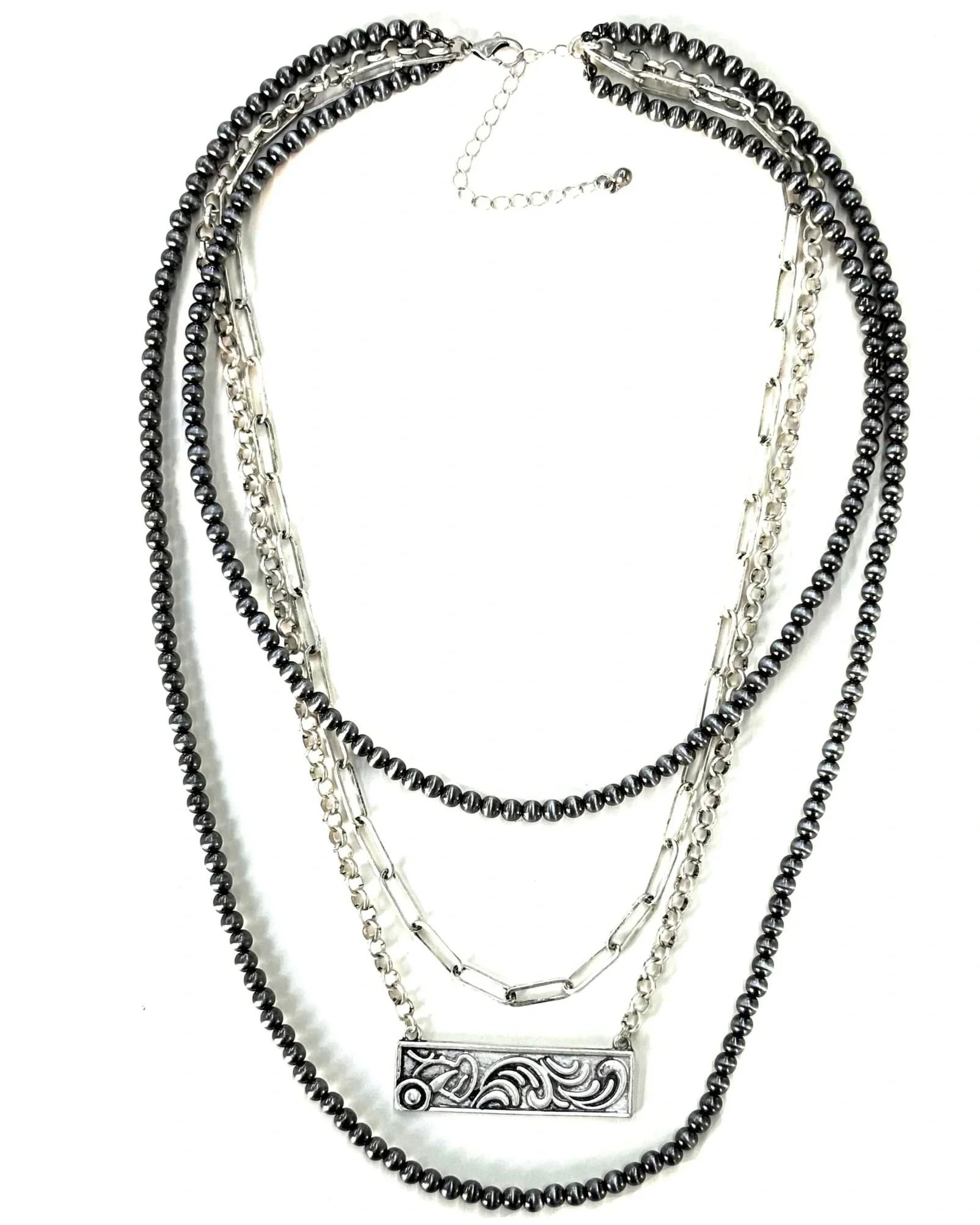 Western+4+Layered+Navajo+Bead+Necklace.webp