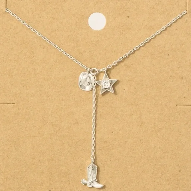 Silver_Western+Cowboy+Boots+Y+Necklace.webp