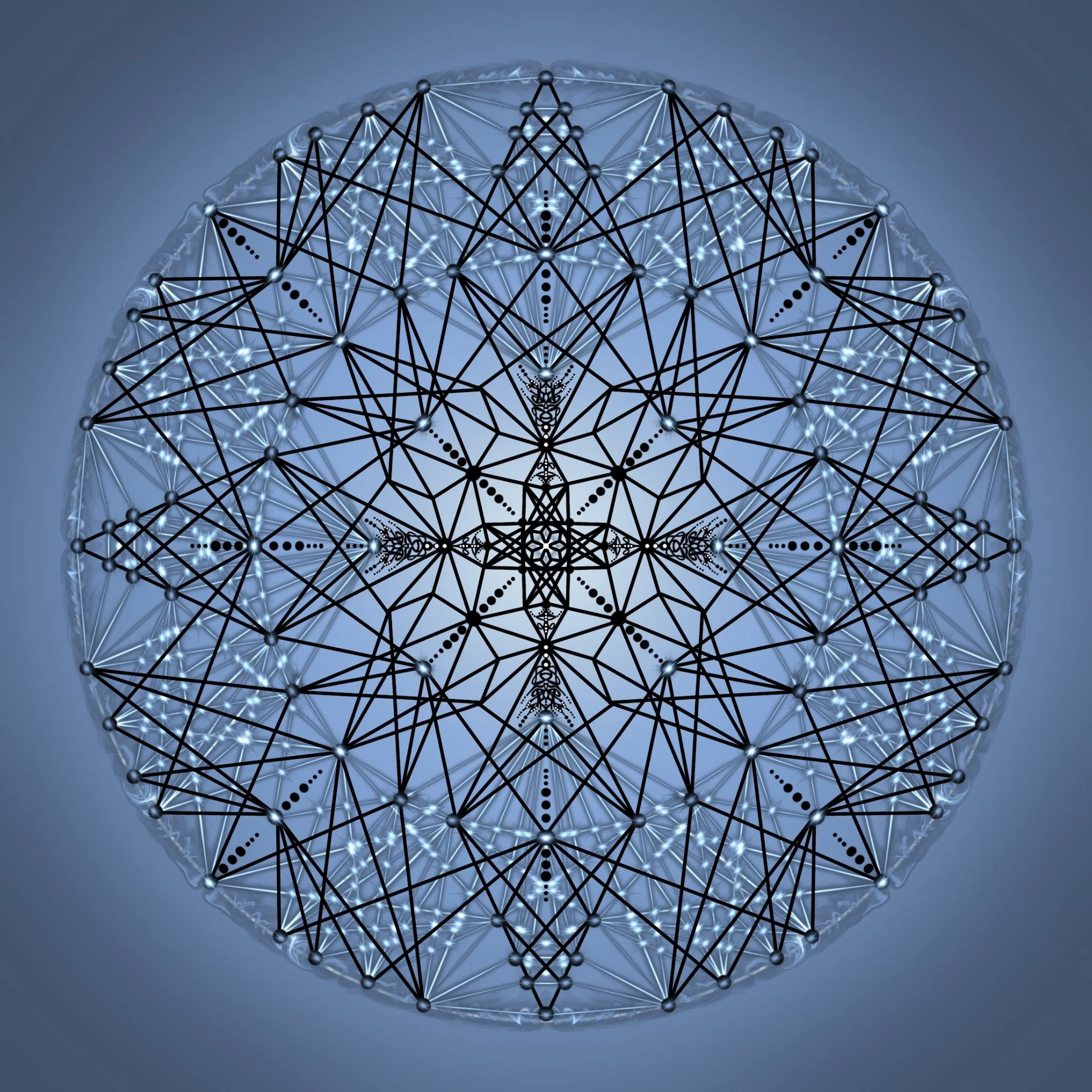 The Mental Glyph by Aish'Ka, a harmonic healing glyph supporting mental clarity, focus and peaceful awareness.